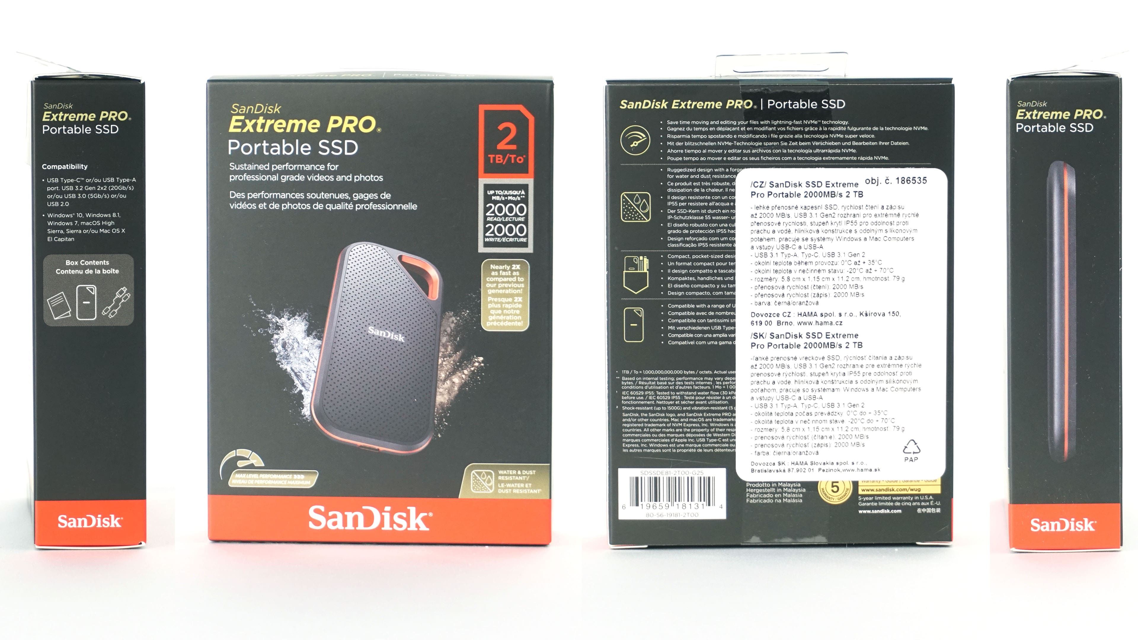 SanDisk Extreme Pro SSD V2: bigger and faster - HWCooling.net