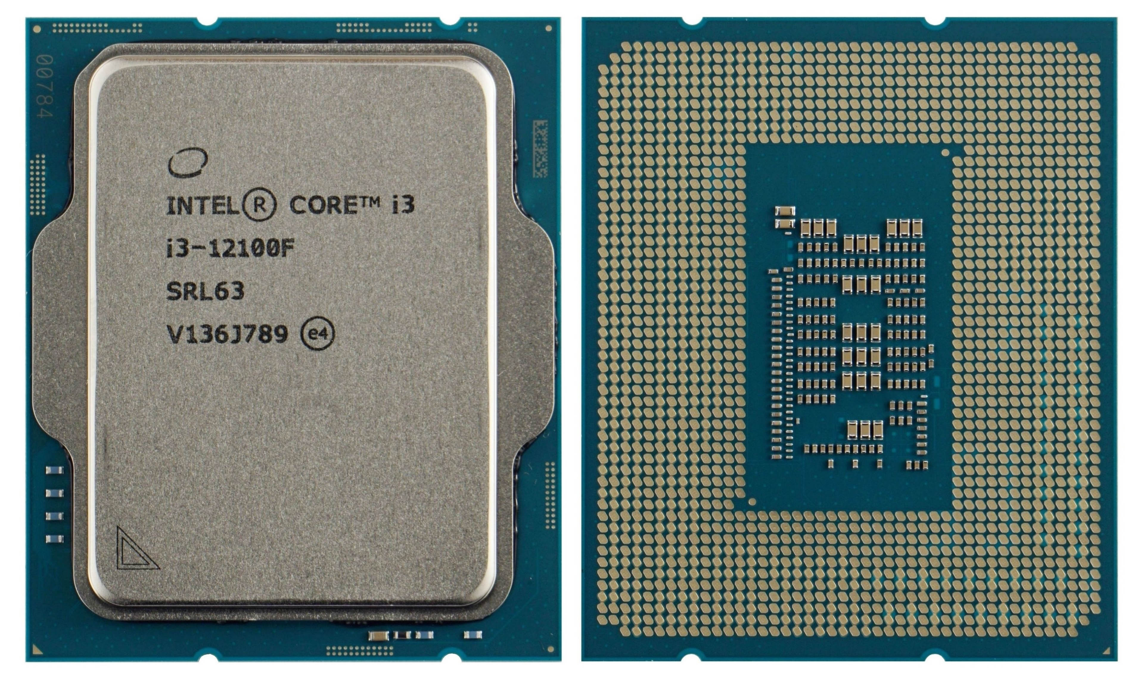 Intel Core i3-12100F - Core i3 12th Gen Alder Lake Quad-Core 3.3