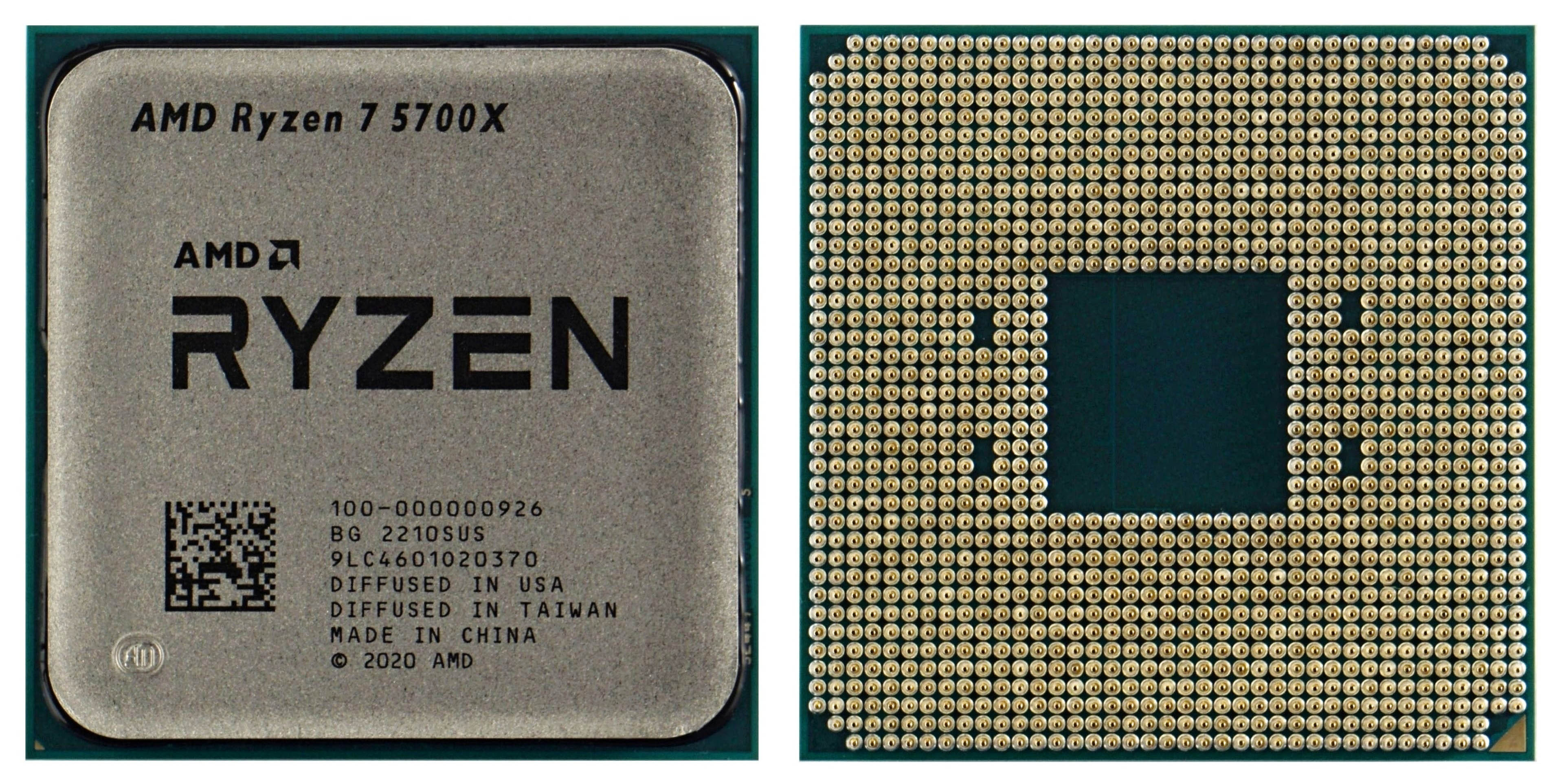 AMD Ryzen 7 5700X BOX 正規代理店品　購入証明書付き
