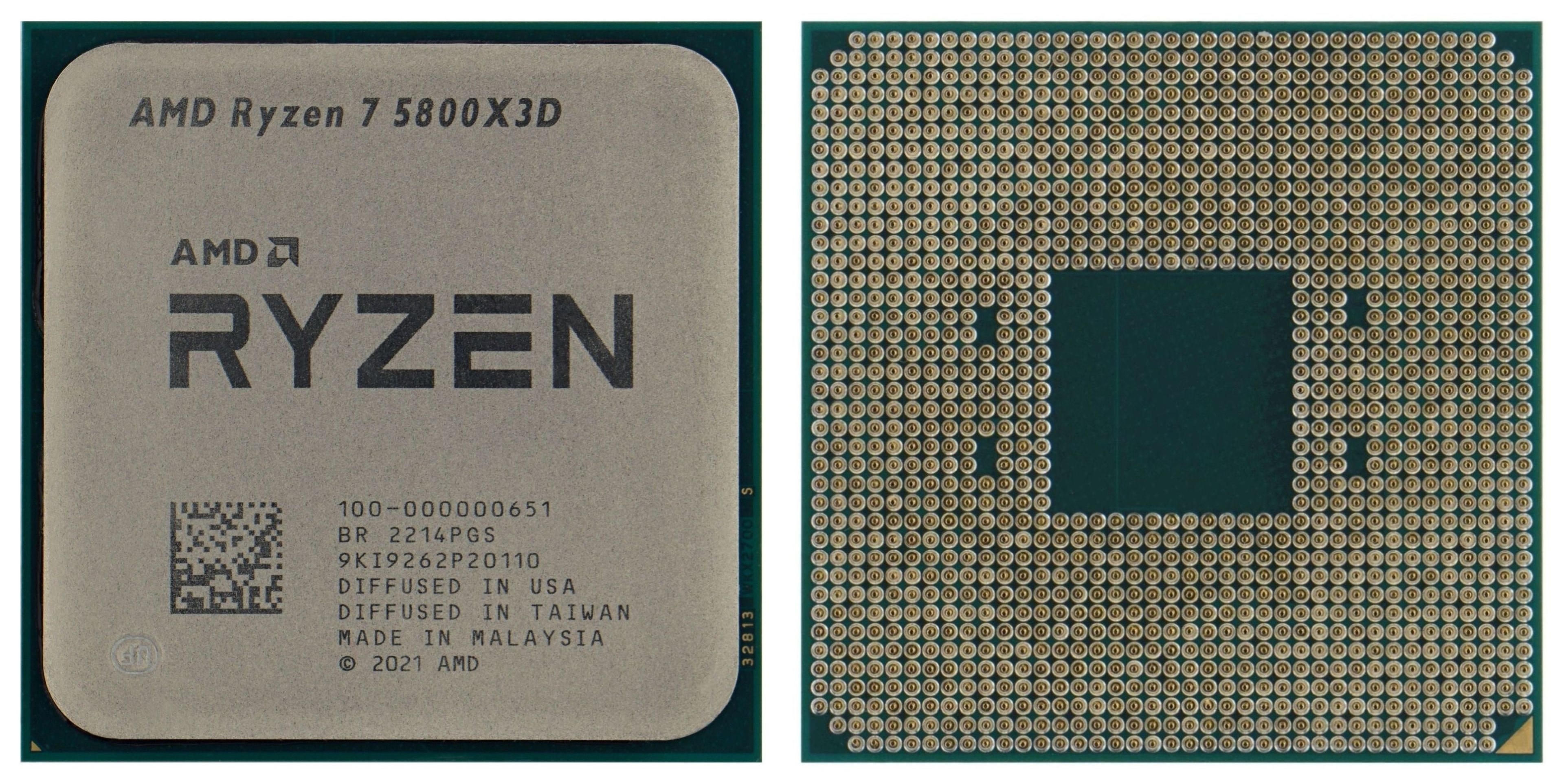 AMD Ryzen7 5800x3dシールなし