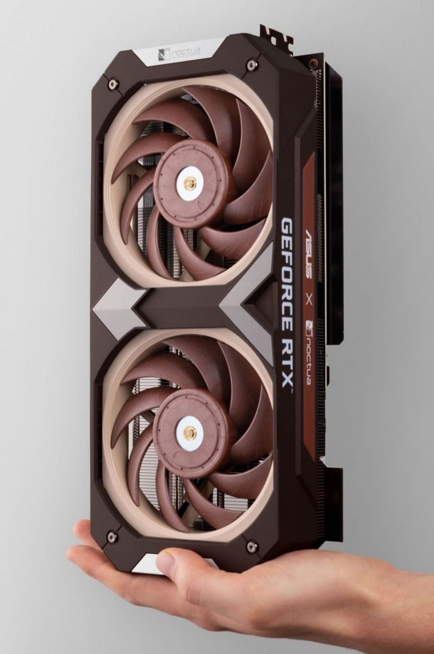 The ASUS GeForce RTX 4080 Noctua Edition brings the best in quiet